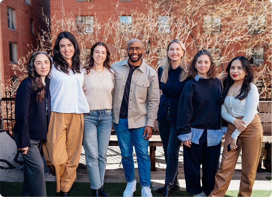 Team members at Talkspace